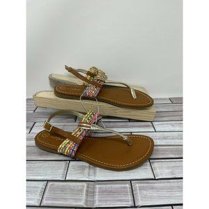 NWT Cat & Jack Nikko Multicolored Kids Sandals Size 5